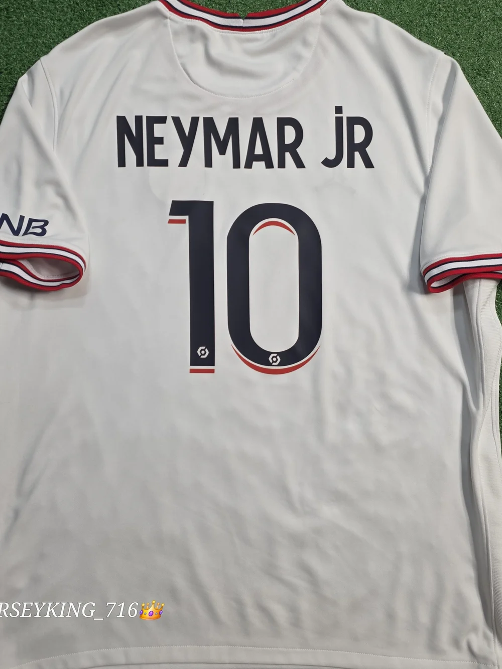 Jordan X Paris Saint-Germain PSG Neymar Jr #10 2021/2022 Fourth Jersey